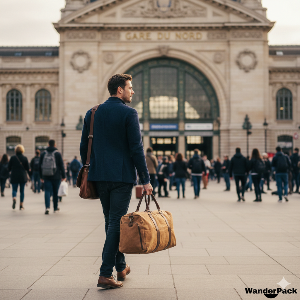 Sac de voyage 28L en toile cirée