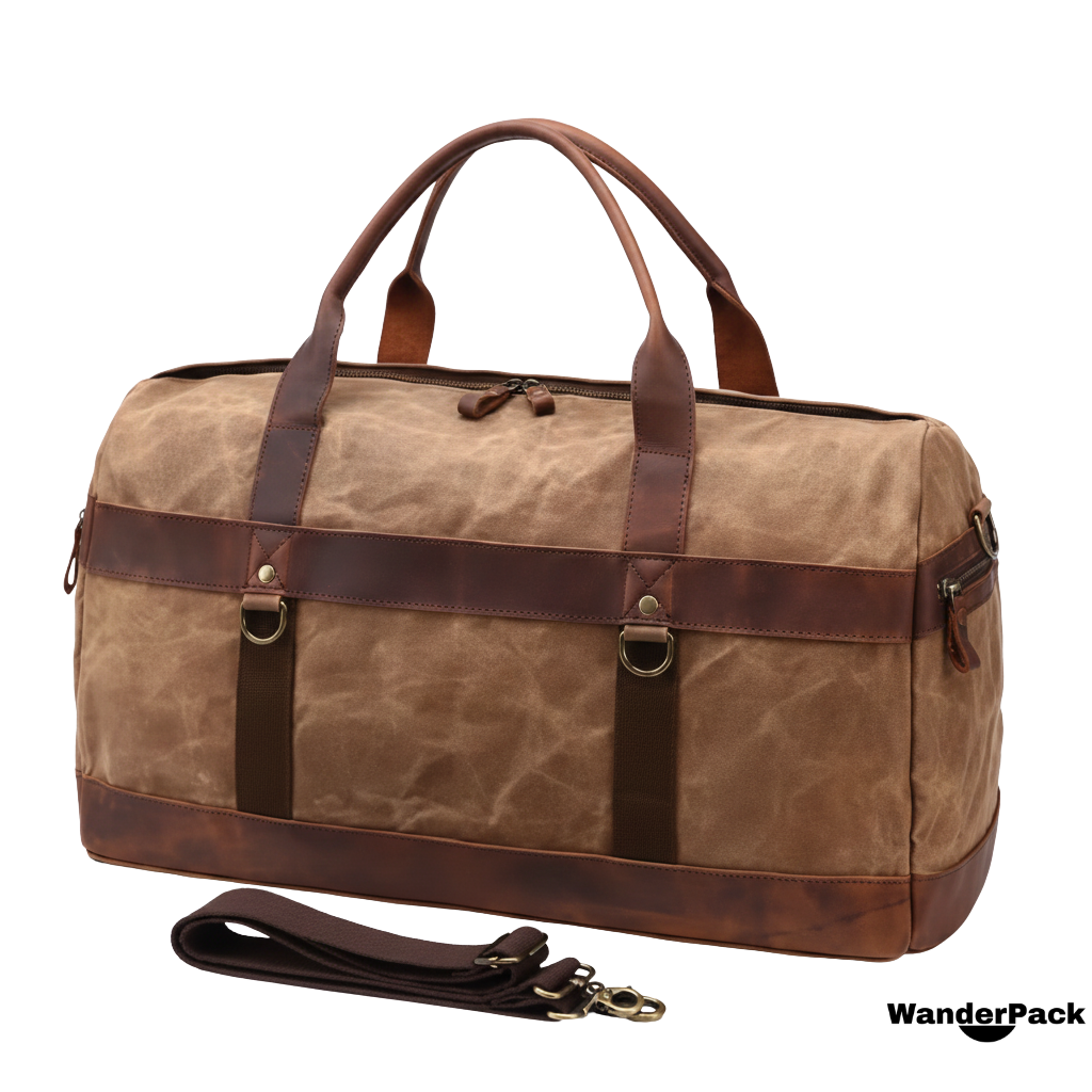 Sac de voyage 43L en toile cirée