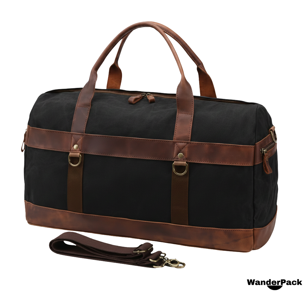 Sac de voyage 43L en toile cirée