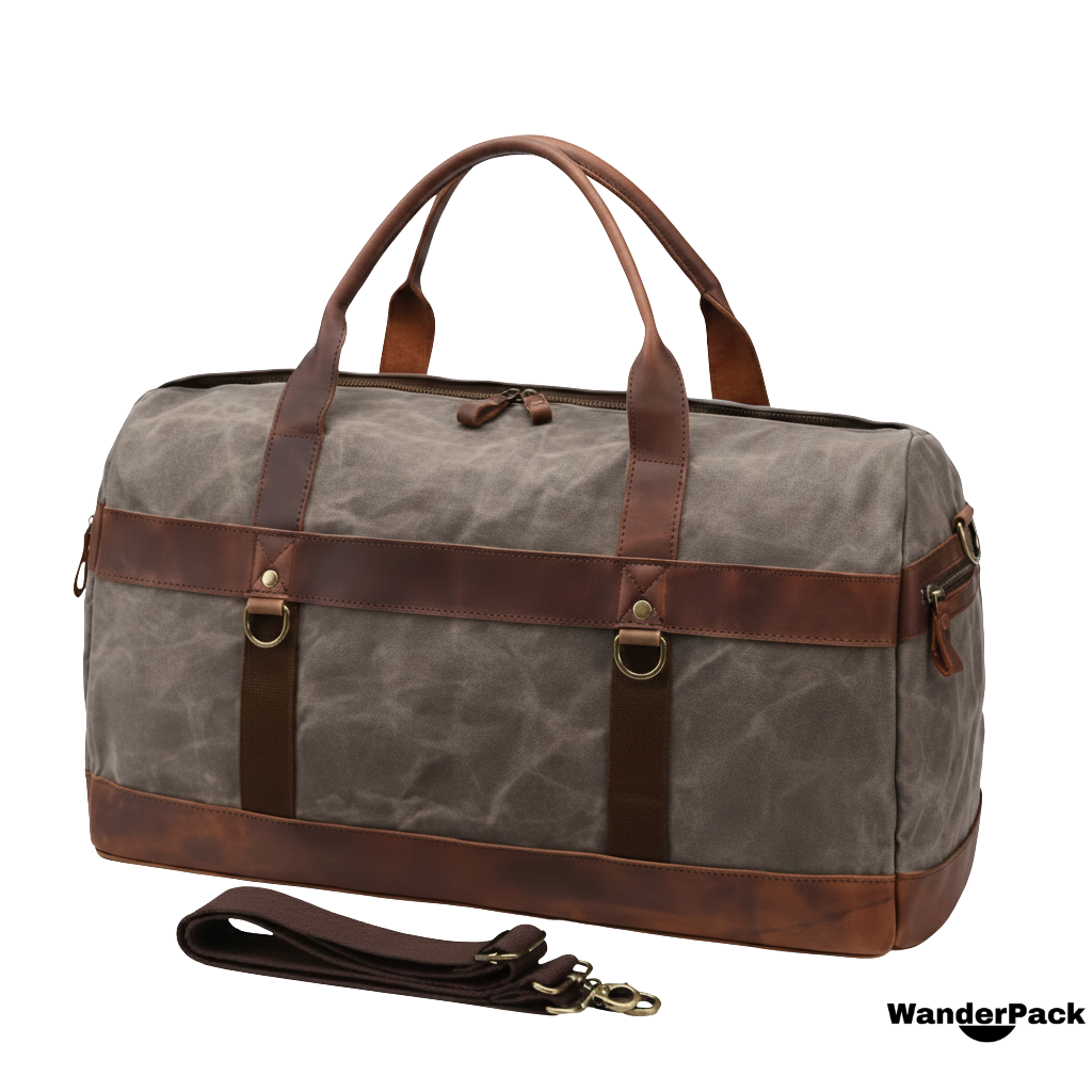 Sac de voyage 43L en toile cirée