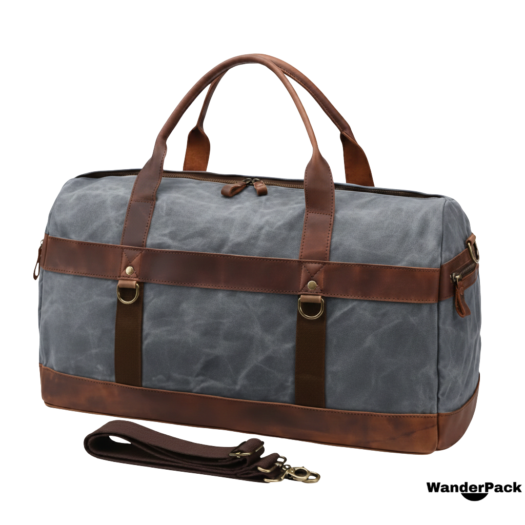 Sac de voyage 43L en toile cirée