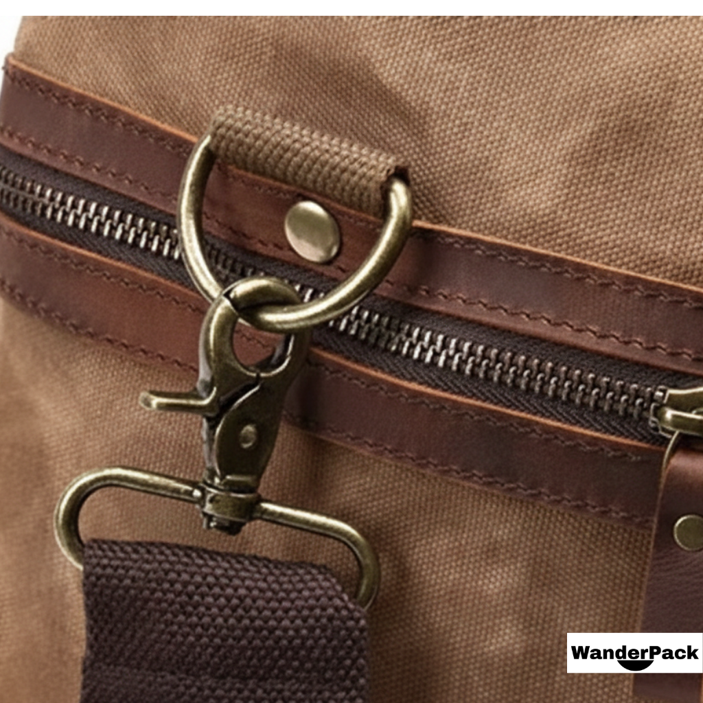 Sac de voyage 43L en toile cirée