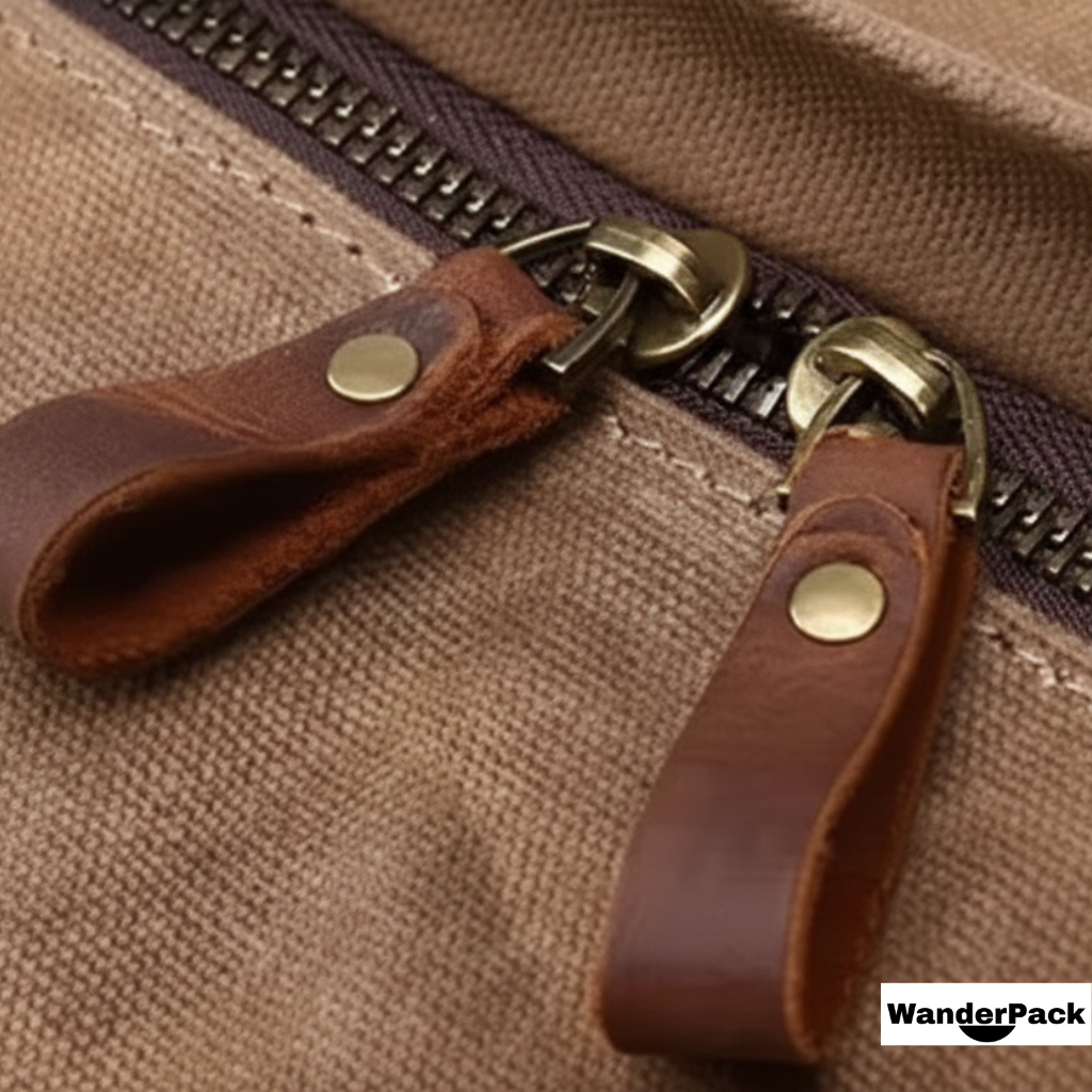 Sac de voyage 43L en toile cirée