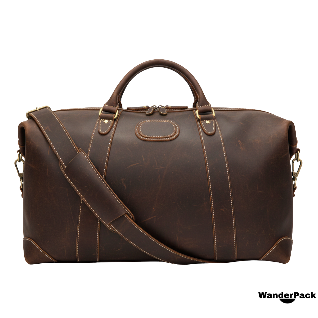 Sac de Voyage en Cuir 36L