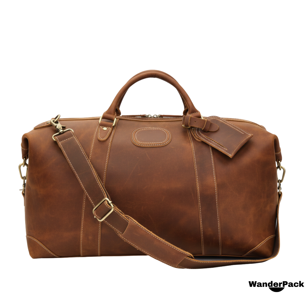 Sac de Voyage en Cuir 36L