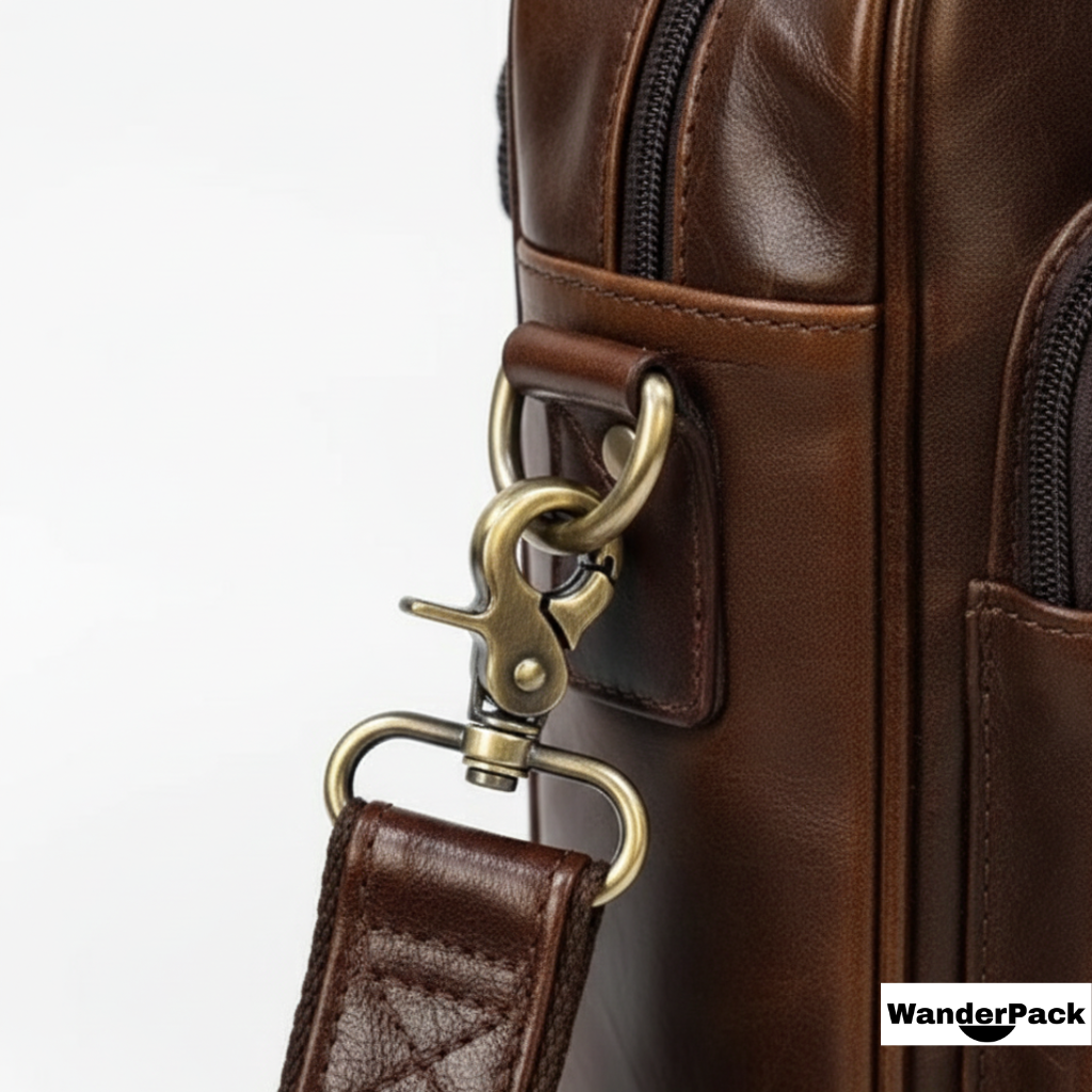 Sac Porte-Documents en Cuir de Vache 12L